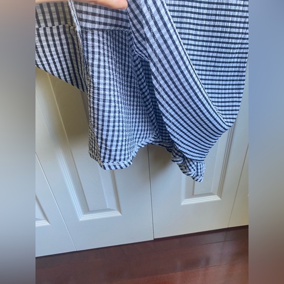 New Rails Daija Dress Black Gingham - Picture 11 of 13